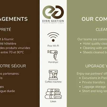 Moderne In Heart Of Opera/eurostar 6 Pers Appartamento